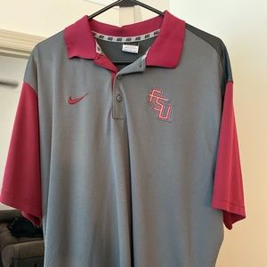 XXL FSU Nike Dri-Fit Polo